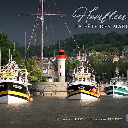 Le Bellevue - Beautiful Sea View Lägenhet Honfleur Exteriör bild
